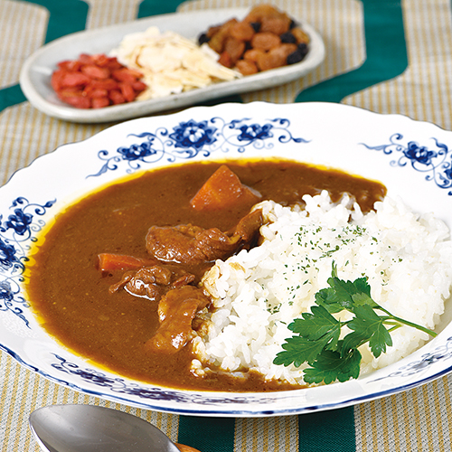 大和当帰葉を使った奈良カレー