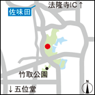 真見丘陵map