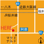 天平庵 MAP