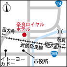 奈良ロイヤルホテルティーラウンジ＆バー 扇滝MAP